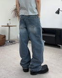 Ens Damaged Regular Denim Pants