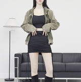 Biker Suede Jumper