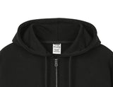 DOT CROSS Embroidered Hood Zip-Up