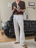 Rio Bio Linen Half Banding Slacks