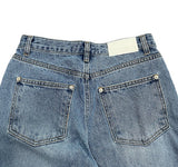 SIDE ZIPPER DEMIM