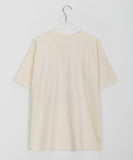 Ilang Lettering Over Short Sleeve Tee