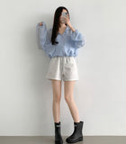 Rainy Season Heel 3cm Short Rain Boots
