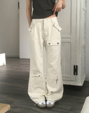 Moody cut pocket bootcut pants
