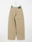 Ian Wave Slit Cotton Pants