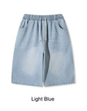 Ethan Carpenter Bermuda denim pants