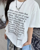 Fade Lettering T-Shirt