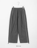 [unisex] Shoi Side Line Nylon Banding Pants