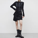 Rable Cargo Wrap Mini Skirt
