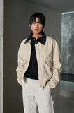 Detroit Shirring Bomber Jacket