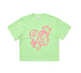 93 Spray Pigment Crop Fit T-shirt