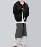 Hood Grunge Knit