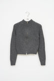 (W) Dum Knitted Zip Up