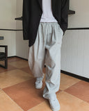 Jet Carpender One-Tuck Wide Sweatpants