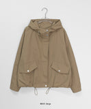 Kenoti String Crop Hood Jacket