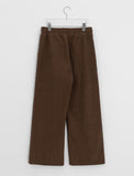 Belfie Brushed Corduroy Wide Pants