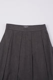 Claire wool pleats skirt