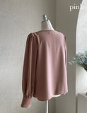 Kale Draped Blouse