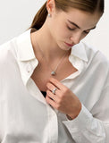 Plump Twist Silver Necklace