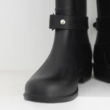 Tevina Buckle Rain Boots