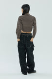 COTTON WESTERN CROP SHIRT