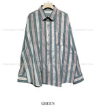 Flare loose fit linen shirt