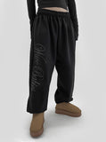 Lehman Lettering Brushed Jogger Pants