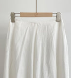 Reshu Wrinkle Flare Long Skirt