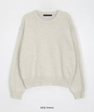 Tofu Basic Lambswool Cashmere Round Knit