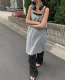 Libe Black Pintuck Wide Pants