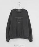[Unisex] Tolos Pigment Clover Printing Over Sweatshirt