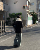 Posom Bokashi Knit Wool Muffler