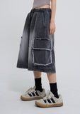 Lever Decky Bermuda Denim Cargo Pants