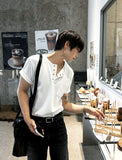 COSY Made Short Sleeve Ver Single Short Sleeve Knit Tee