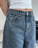 Diple Side Line Wide Denim Pants