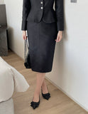 Anibelle Tweed H-Line Skirt