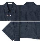 Sedon buckle check shirt jacket