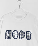 [unisex] Melgo Lettering Over Short Sleeve Tee