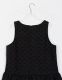 Marchen dot flare midi one piece