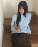 [Wool 60/MADE] Hug Basic Round Knit