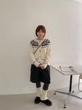 Kyokin Duffle Nordic Wool Knit Cardigan