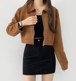 Corduroy H-Line Mini Skirt Pants