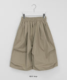 [Unisex] Kudo Parachute Banding Bermuda Pants