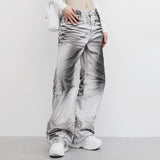 Amane Washing Denim Pants