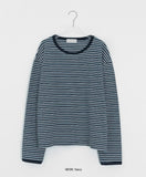 [unisex] Maje Stripe Over Long Sleeve Tee