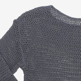 Ribin see-through knitwear