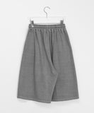[unisex] Gecom Pigment Banding Bermuda Pants