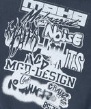 LOGO LIST PIGMENT HOODIE