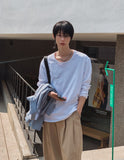 Coa Basic U-Neck Long Sleeve T-Shirt