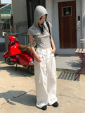 TENCEL LINE HOOD HALF T